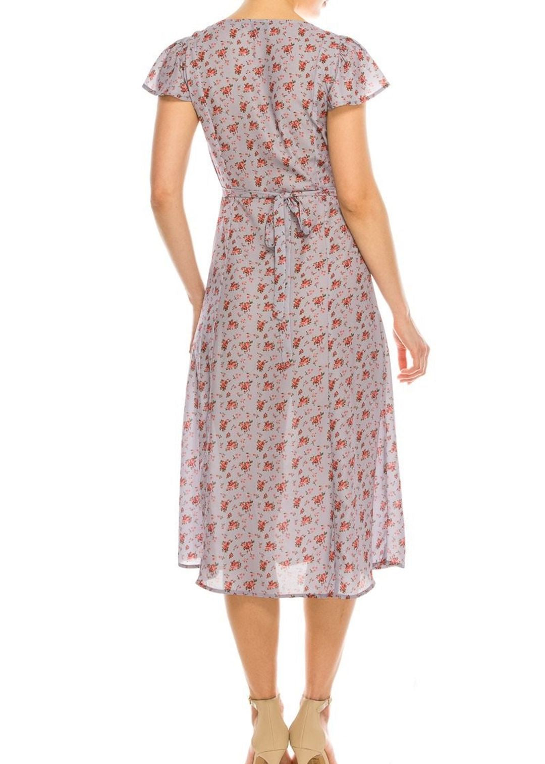 Polka dot robe