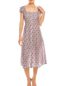 Polka dot robe