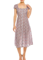 Polka dot robe