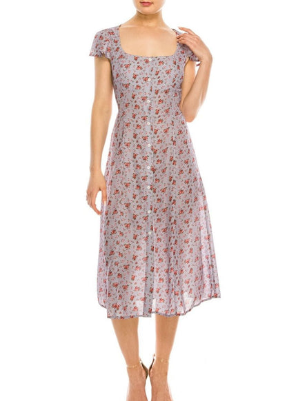 Polka dot robe