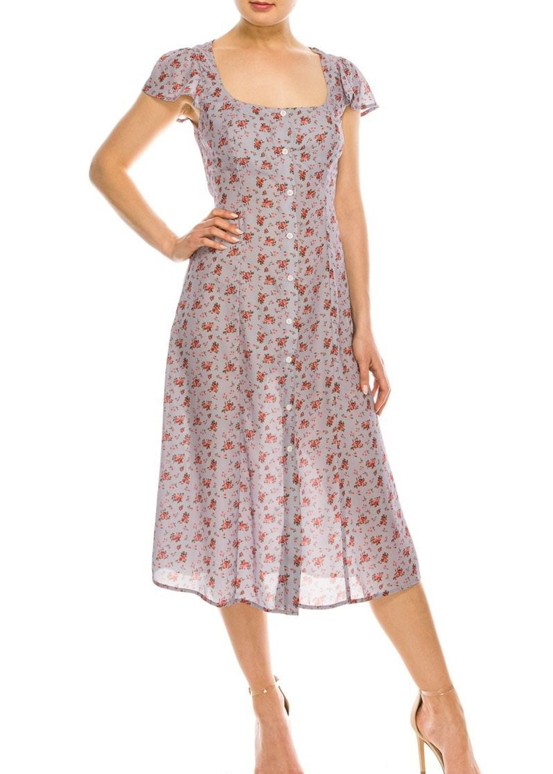 Polka dot robe