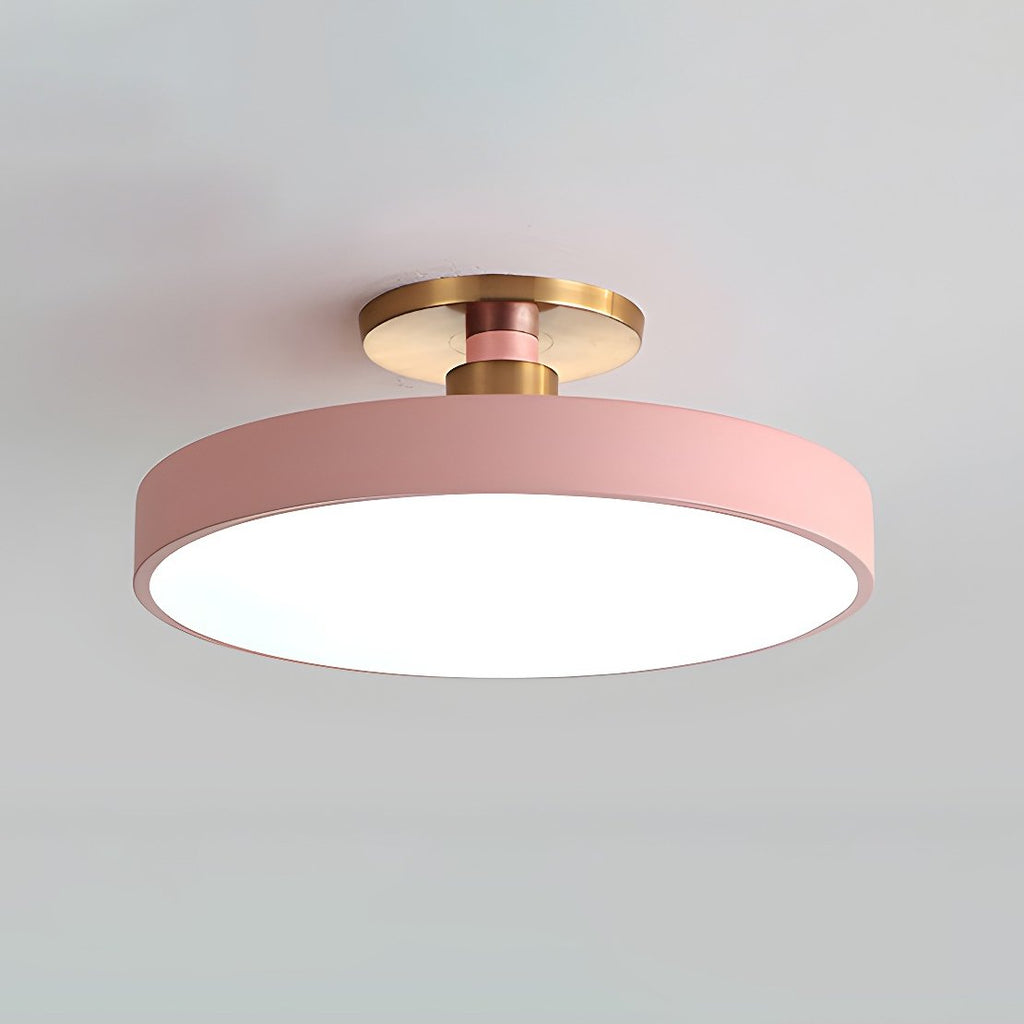 Flush Mount Ceiling Light, Isla Wide Diffuser, LED, Dimmable, 6 Colours