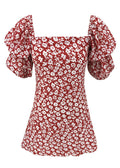 puff sleeve robe