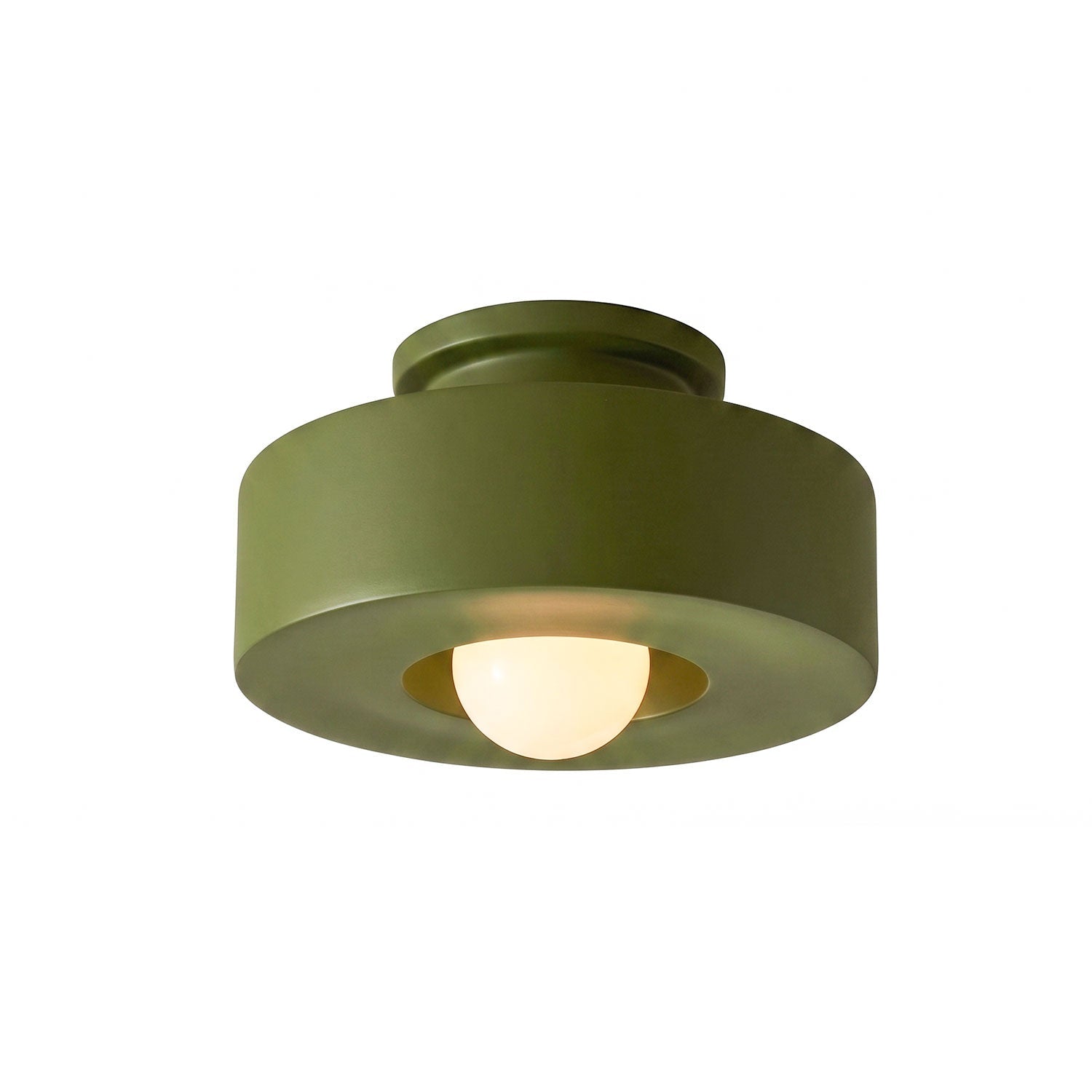 Simon Ceiling Light, Stacked Resin Cylinders, E27 Socket, Sculptural