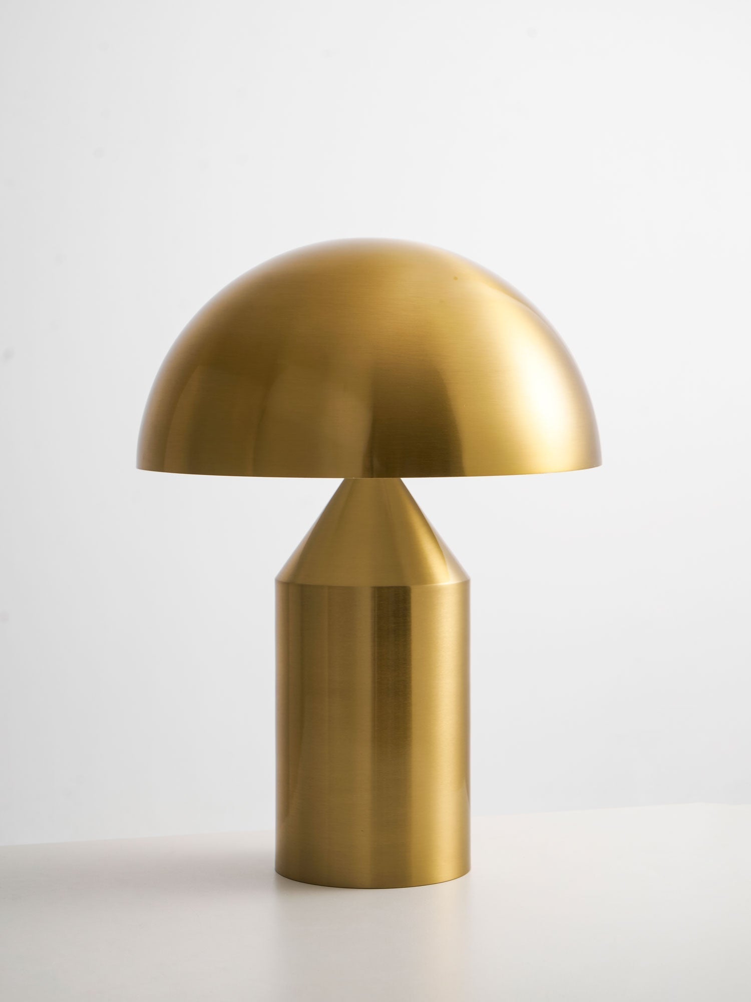 Atollo Table Lamp, Sculptural Metal, Matte or Bright Finish, G9/E14