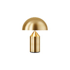 Atollo Table Lamp, Sculptural Metal, Matte or Bright Finish, G9/E14