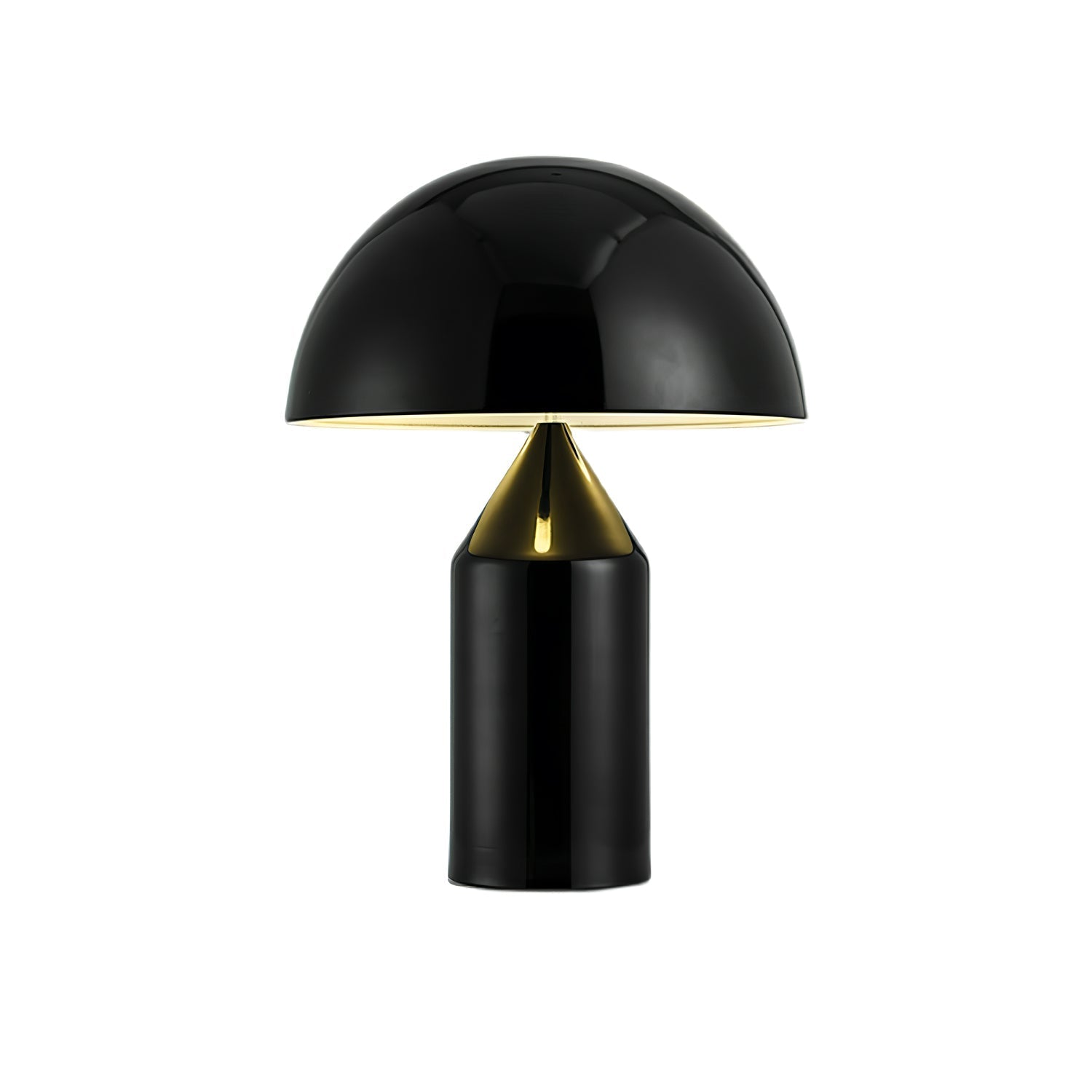 Atollo Table Lamp, Sculptural Metal, Matte or Bright Finish, G9/E14