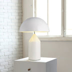 Atollo Table Lamp, Sculptural Metal, Matte or Bright Finish, G9/E14