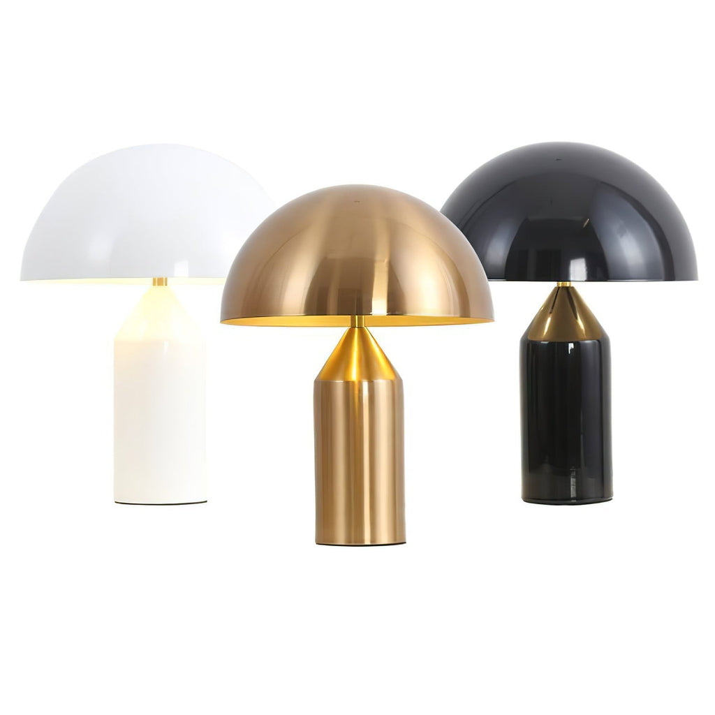 Atollo Table Lamp, Sculptural Metal, Matte or Bright Finish, G9/E14