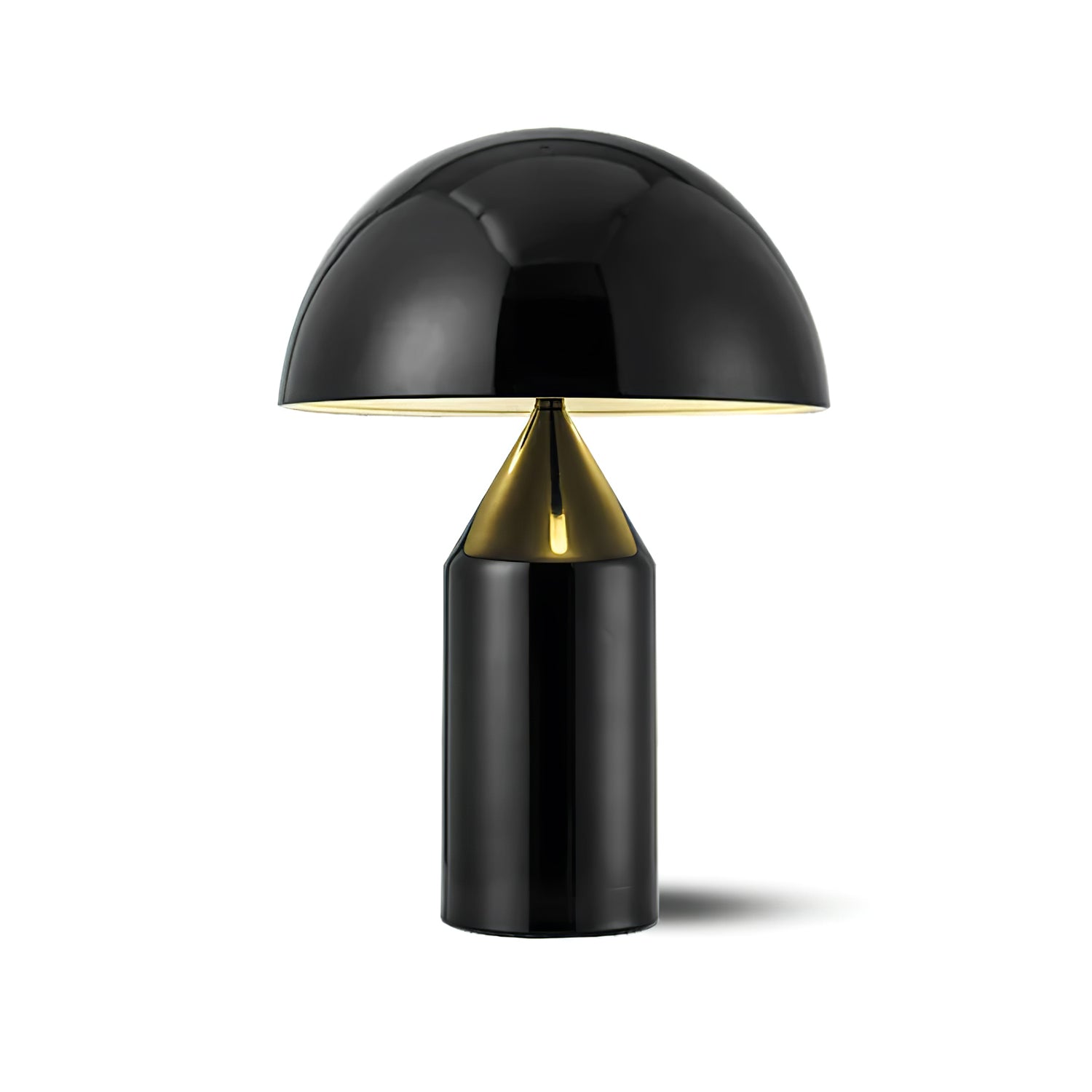 Atollo Table Lamp, Sculptural Metal, Matte or Bright Finish, G9/E14