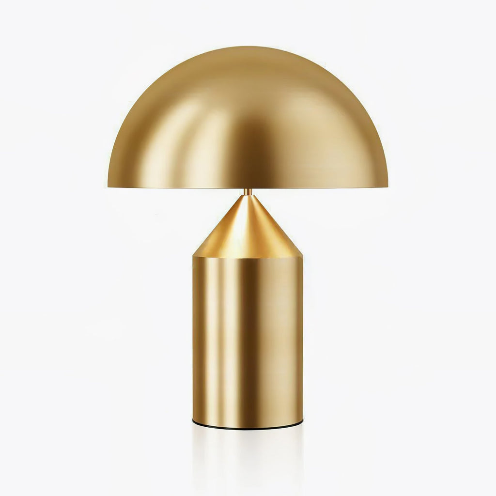 Atollo Table Lamp, Sculptural Metal, Matte or Bright Finish, G9/E14
