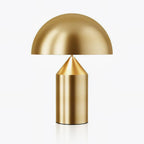 Atollo Table Lamp, Sculptural Metal, Matte or Bright Finish, G9/E14