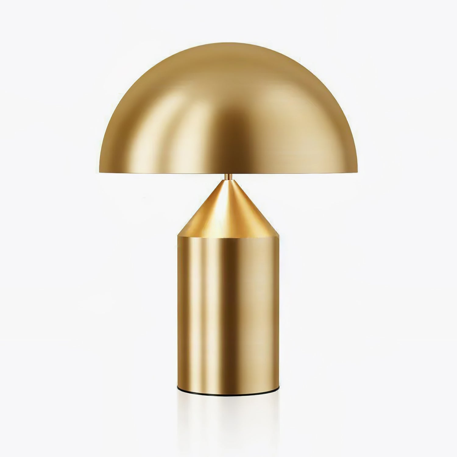 Atollo Table Lamp, Sculptural Metal, Matte or Bright Finish, G9/E14