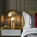 Atollo Table Lamp, Sculptural Metal, Matte or Bright Finish, G9/E14