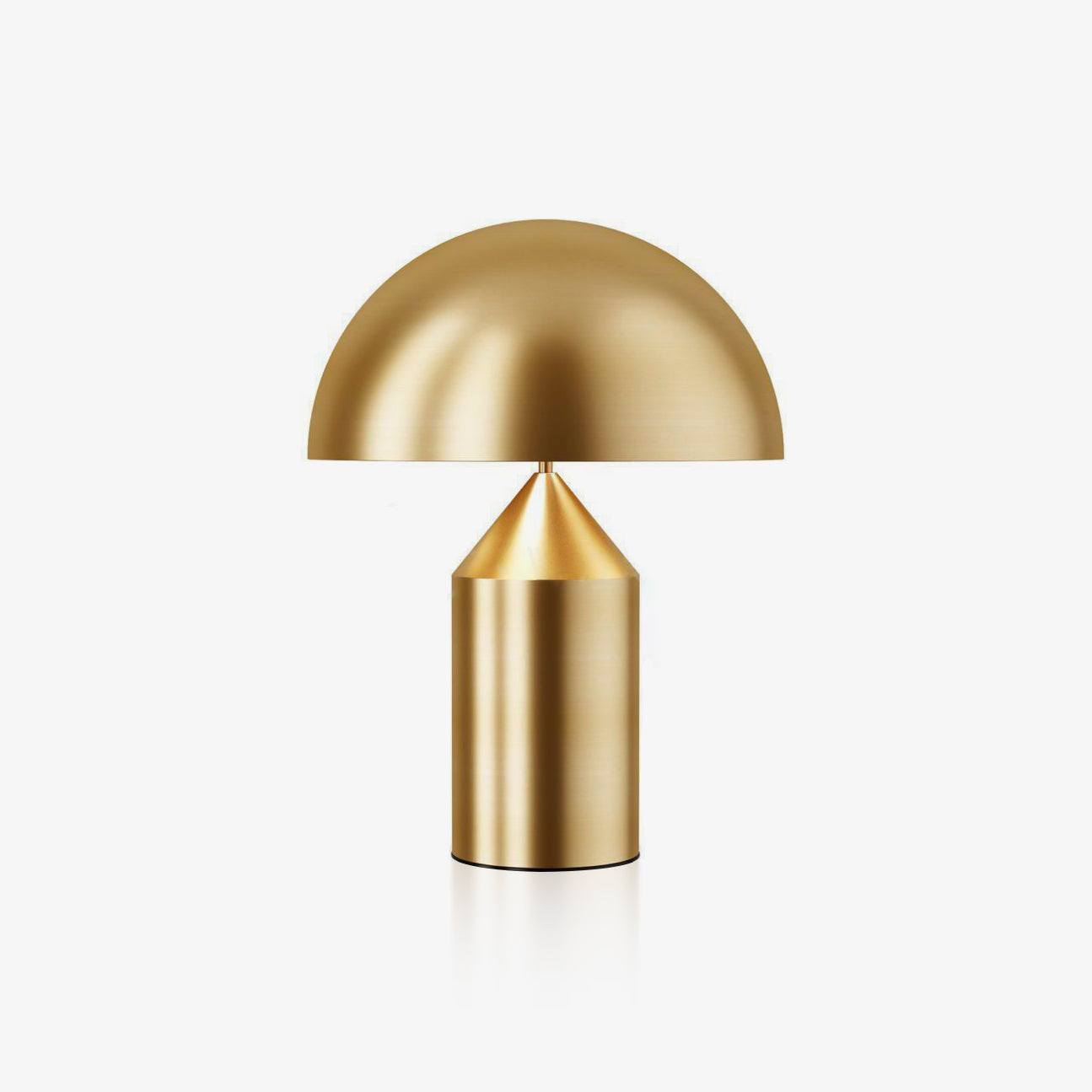 Atollo Table Lamp, Sculptural Metal, Matte or Bright Finish, G9/E14
