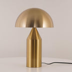 Atollo Table Lamp, Sculptural Metal, Matte or Bright Finish, G9/E14
