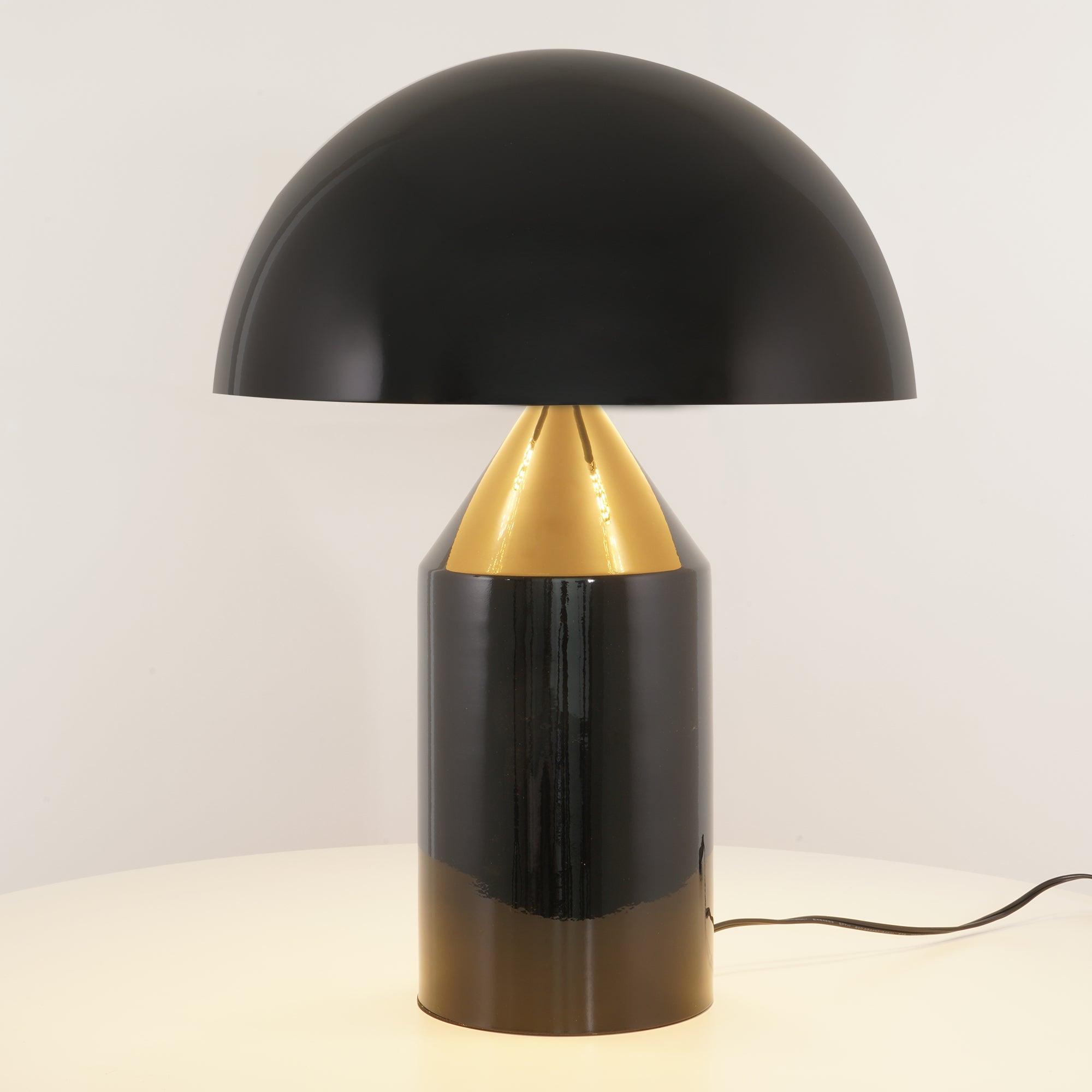 Atollo Table Lamp, Sculptural Metal, Matte or Bright Finish, G9/E14