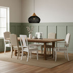 Rattan Pendant Light, Handwoven Shade, Wood Body, E27