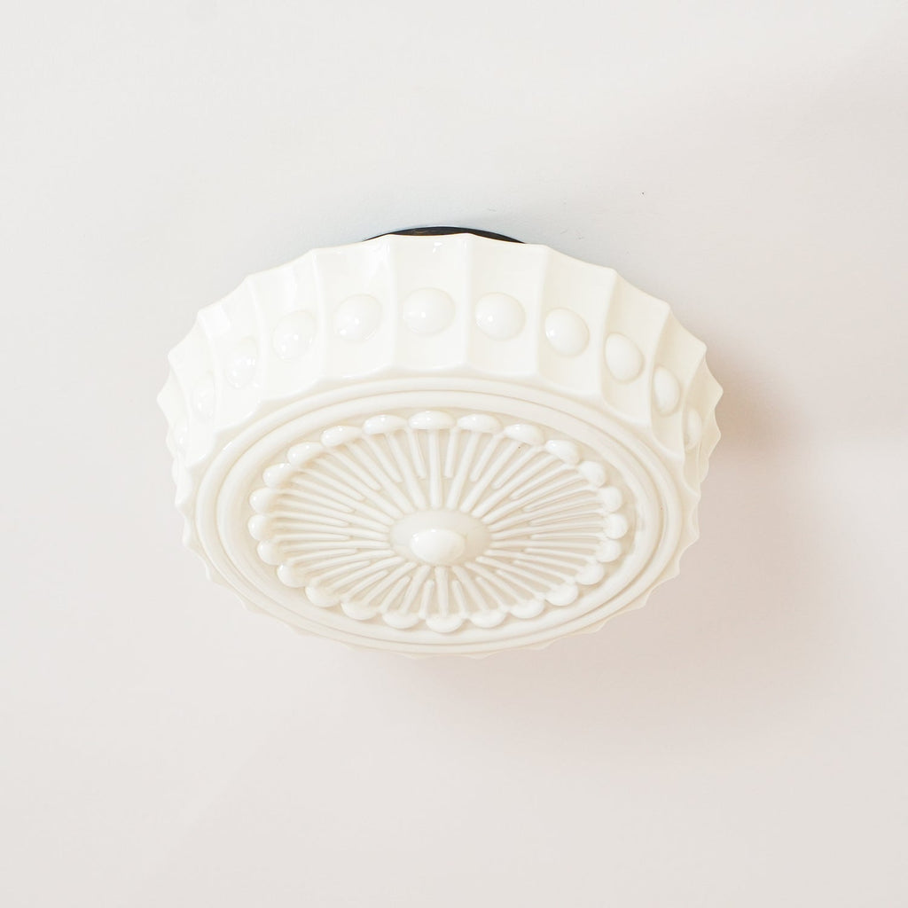 Ceiling Light, Charles Edwards, Glass Shades, Black, E27 LED