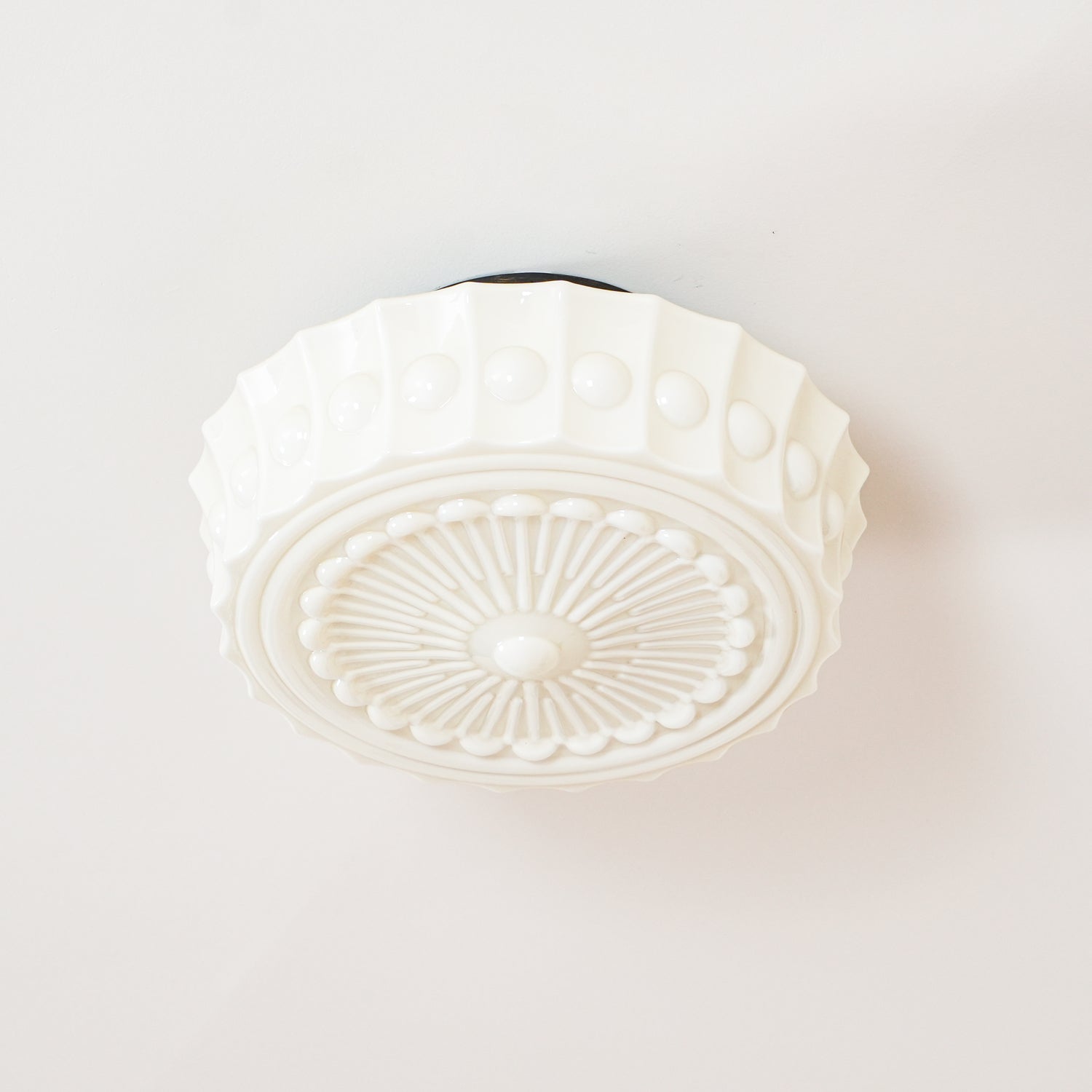 Ceiling Light, Charles Edwards, Glass Shades, Black, E27 LED