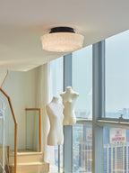 Ceiling Light, Charles Edwards, Glass Shades, Black, E27 LED
