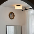Ceiling Light, Charles Edwards, Glass Shades, Black, E27 LED