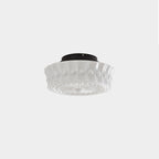 Ceiling Light, Charles Edwards, Glass Shades, Black, E27 LED