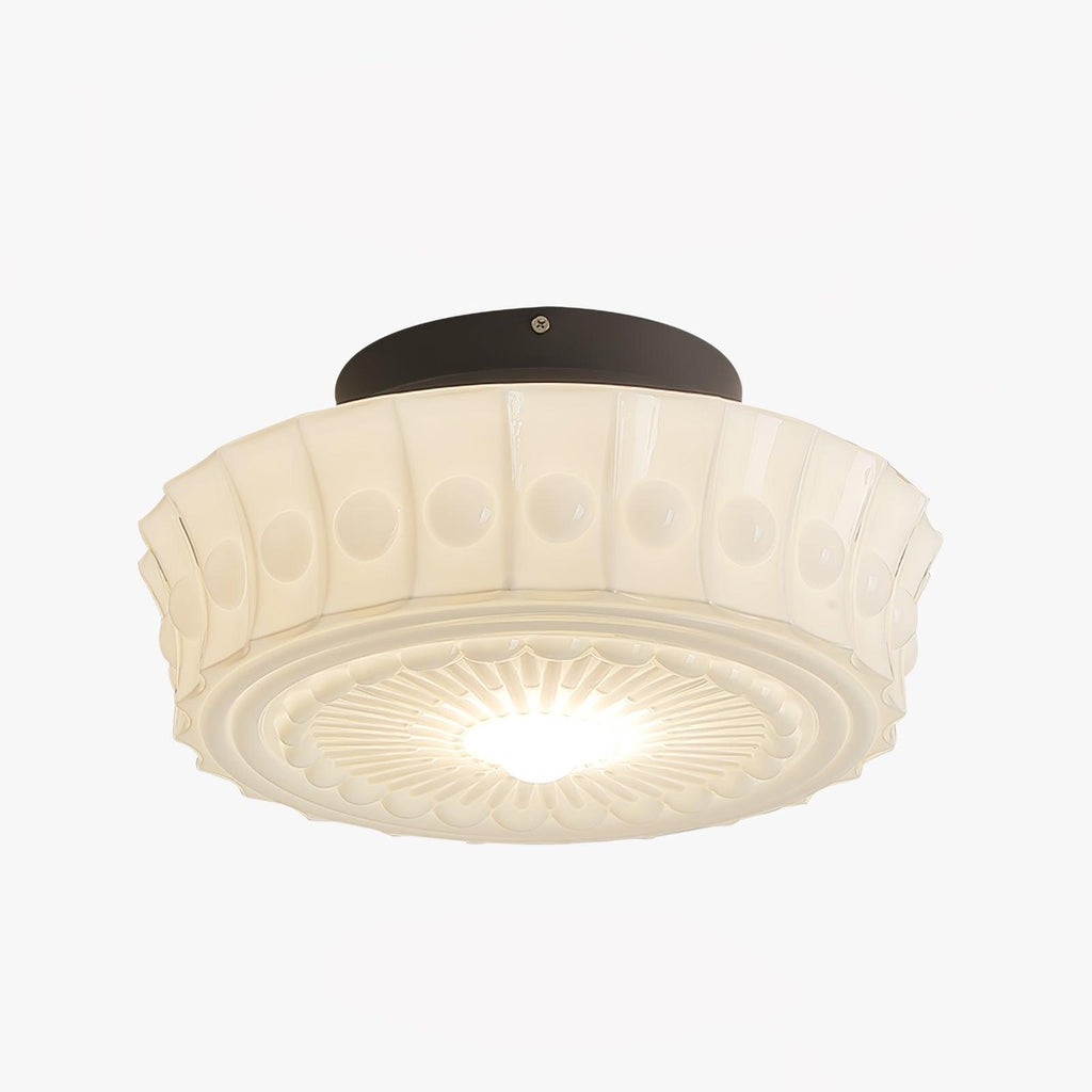 Ceiling Light, Charles Edwards, Glass Shades, Black, E27 LED
