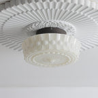 Ceiling Light, Charles Edwards, Glass Shades, Black, E27 LED