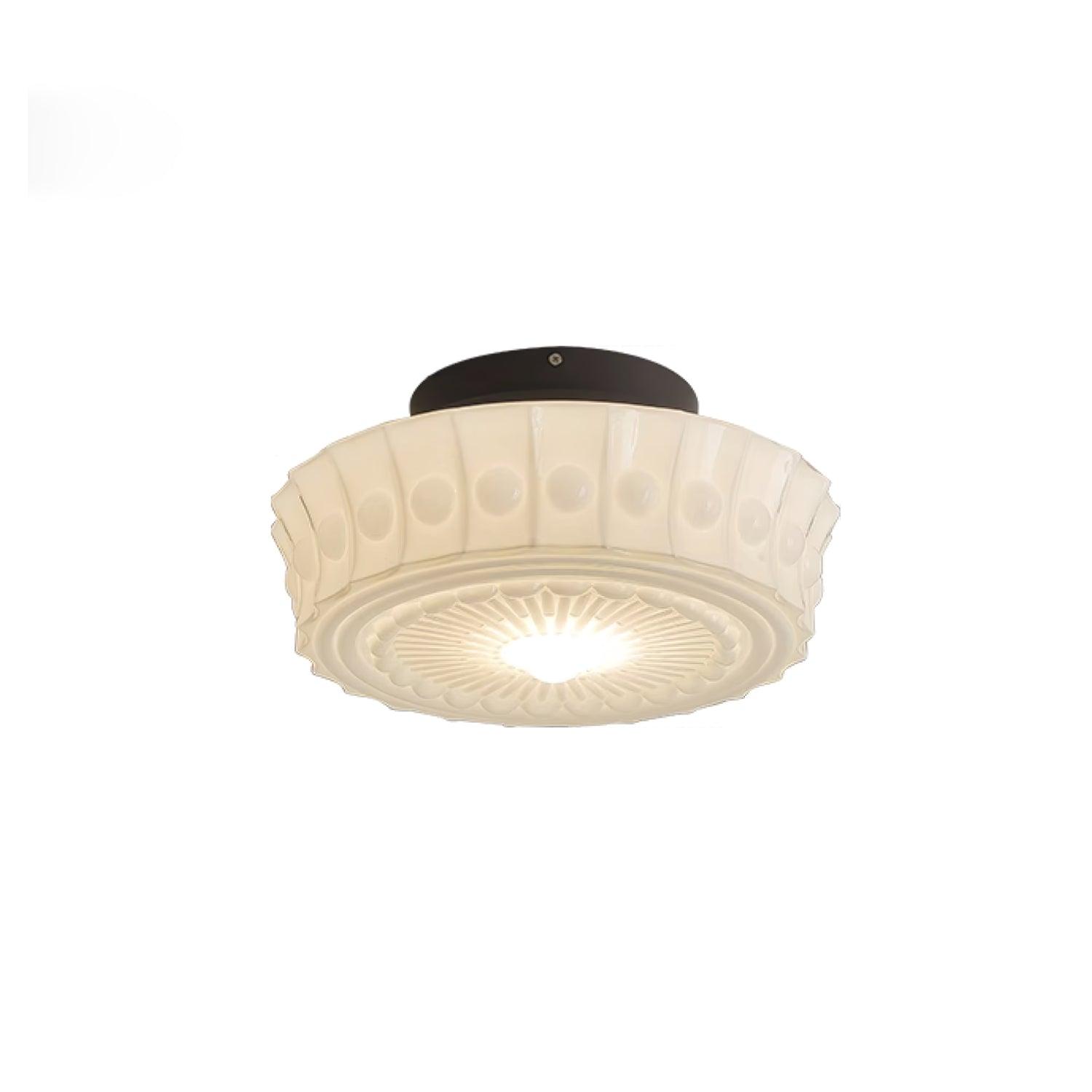 Ceiling Light, Charles Edwards, Glass Shades, Black, E27 LED