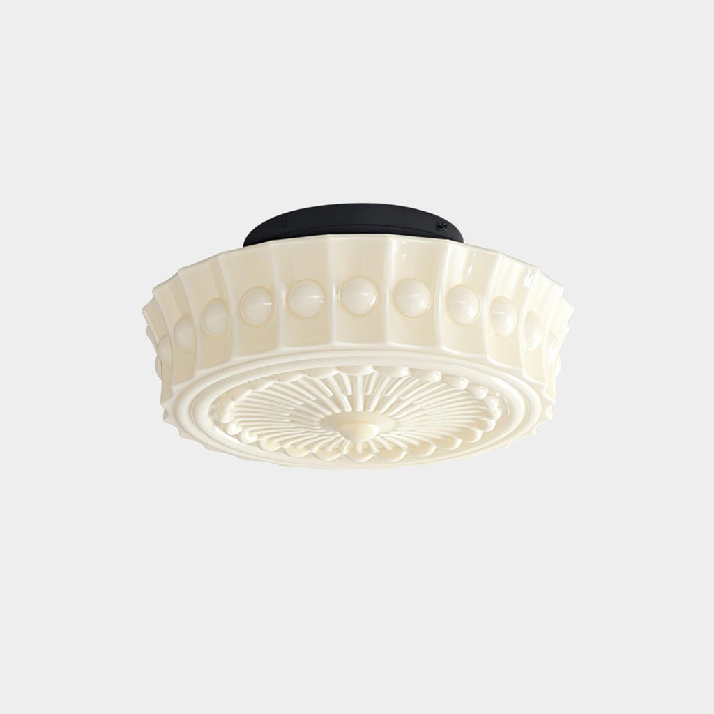 Ceiling Light, Charles Edwards, Glass Shades, Black, E27 LED