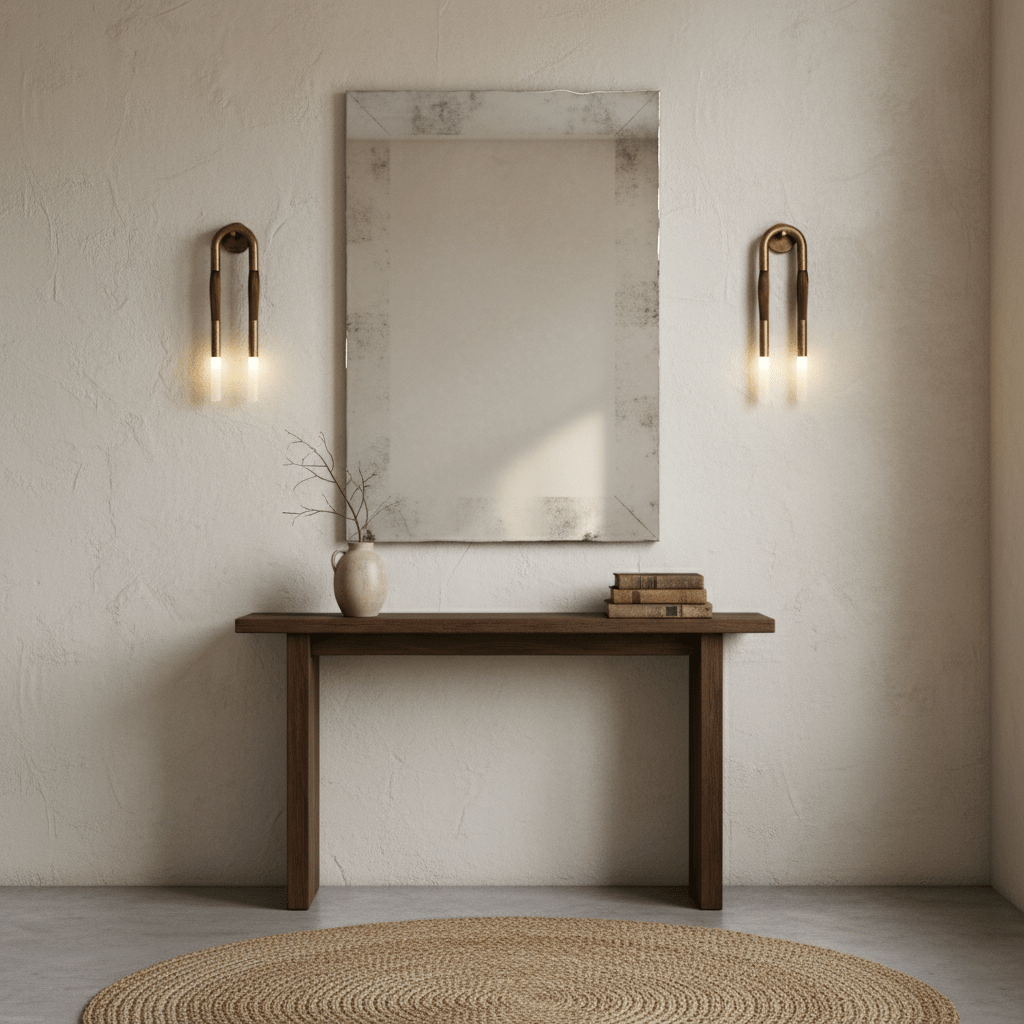 Horsehair Wall Lamp, Wrought Iron, White Glass Shade, G9, 3000K
