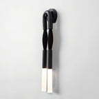 Horsehair Wall Lamp, Wrought Iron, White Glass Shade, G9, 3000K
