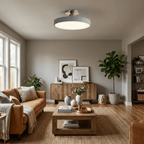 Flush Mount Ceiling Light, Isla Wide Diffuser, LED, Dimmable, 6 Colours