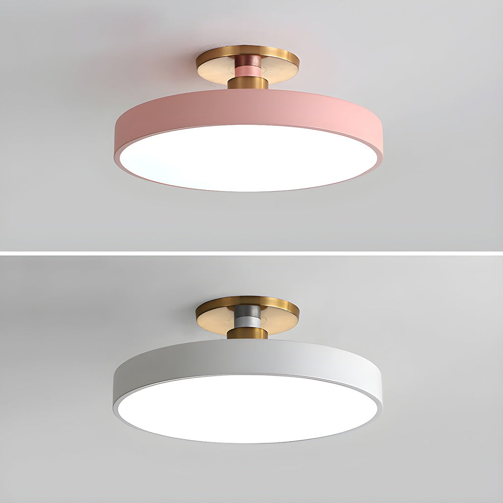 Flush Mount Ceiling Light, Isla Wide Diffuser, LED, Dimmable, 6 Colours