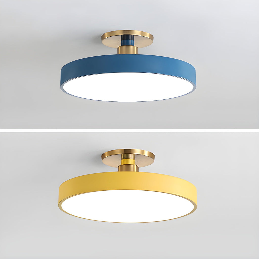 Flush Mount Ceiling Light, Isla Wide Diffuser, LED, Dimmable, 6 Colours