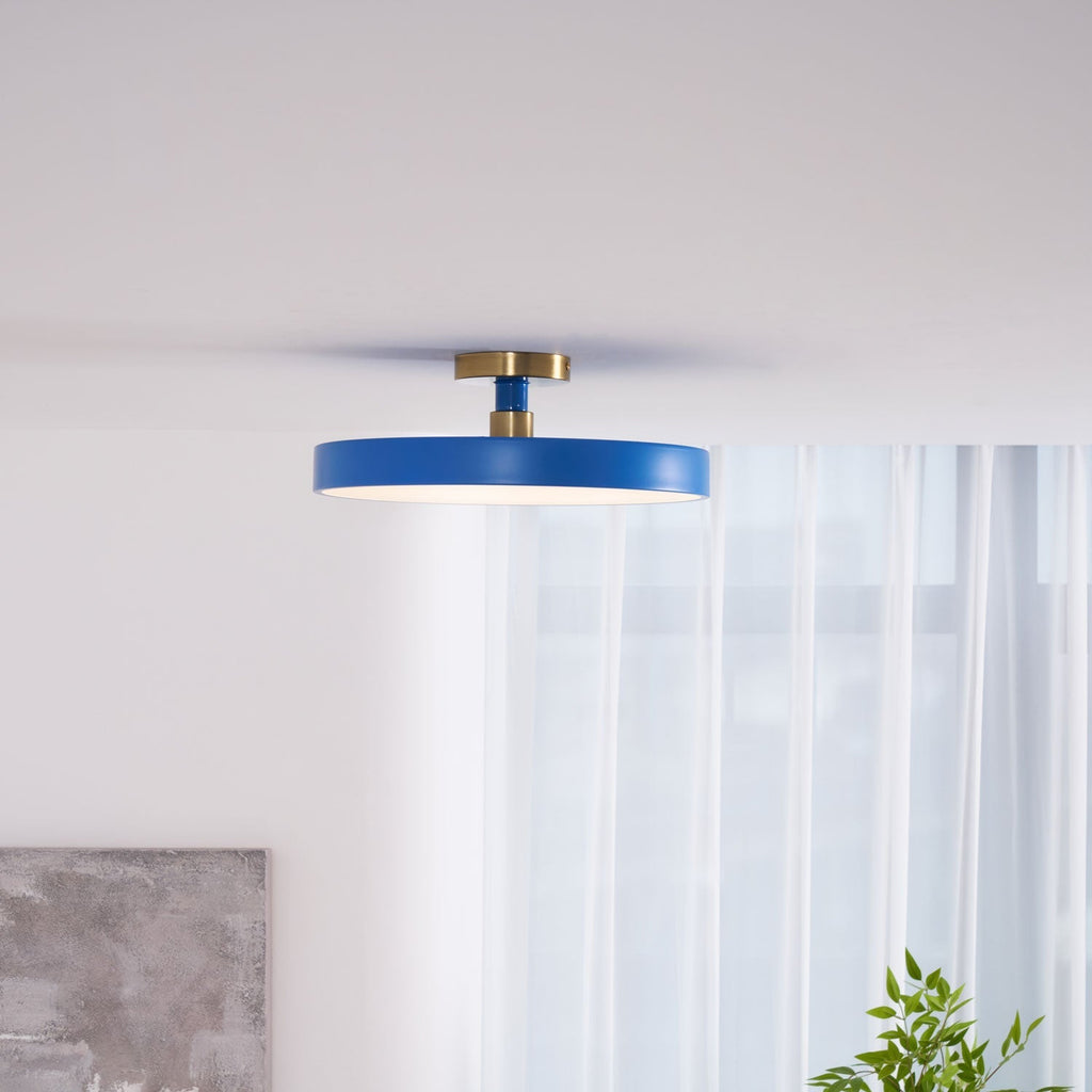Flush Mount Ceiling Light, Isla Wide Diffuser, LED, Dimmable, 6 Colours
