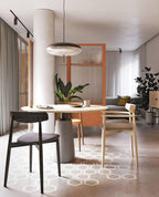 Opal Disc Pendant Light, Opalescent Shade, Black or White, E26/E27