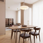 Opal Disc Pendant Light, Opalescent Shade, Black or White, E26/E27