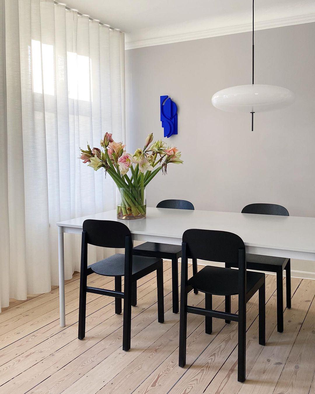 Opal Disc Pendant Light, Opalescent Shade, Black or White, E26/E27