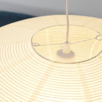 Washi Paper Swag Pendant Light, Mulberry Shade, E26/E27, Plug-In