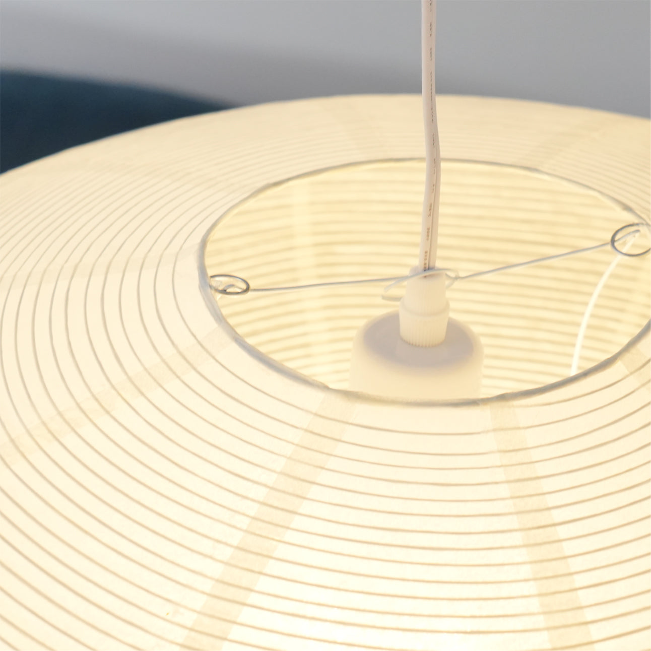 Washi Paper Swag Pendant Light, Mulberry Shade, E26/E27, Plug-In