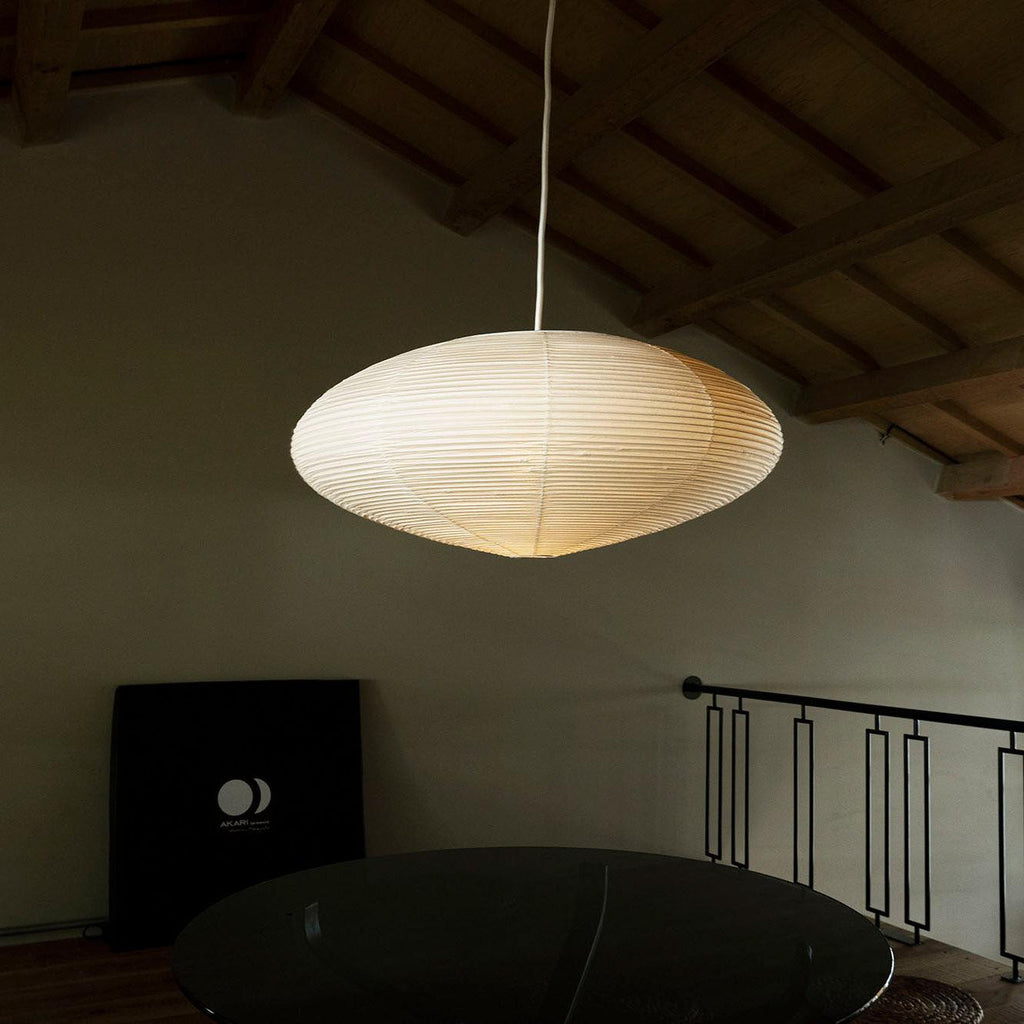 Washi Paper Swag Pendant Light, Mulberry Shade, E26/E27, Plug-In