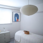 Washi Paper Swag Pendant Light, Mulberry Shade, E26/E27, Plug-In