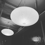 Washi Paper Swag Pendant Light, Mulberry Shade, E26/E27, Plug-In