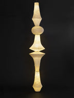 Washi Paper E Pendant Light, Tall Mulberry Shade, E26/E27, Hardwired