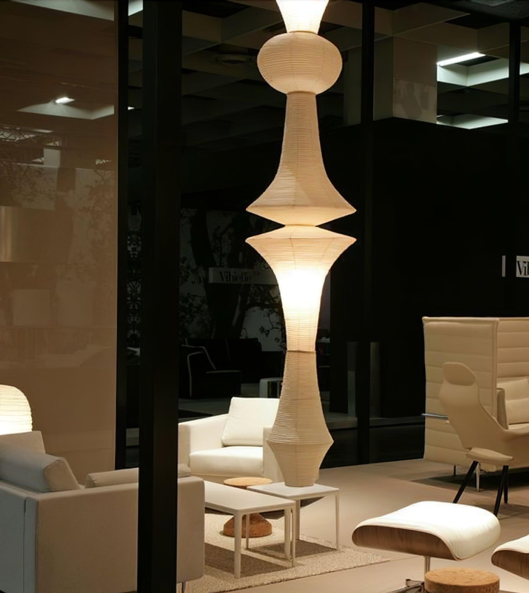 Washi Paper E Pendant Light, Tall Mulberry Shade, E26/E27, Hardwired