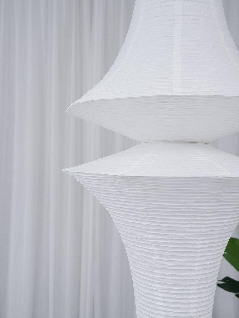 Washi Paper E Pendant Light, Tall Mulberry Shade, E26/E27, Hardwired