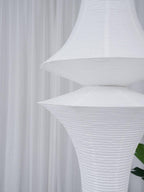 Washi Paper E Pendant Light, Tall Mulberry Shade, E26/E27, Hardwired