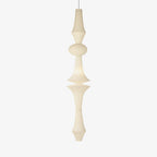 Washi Paper E Pendant Light, Tall Mulberry Shade, E26/E27, Hardwired